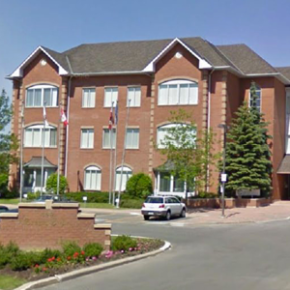 195-197 County Court Boulevard View of the Building and Parking lot 