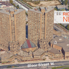 2340 Dundas Street W Main view of the front of building off of Bloor Street