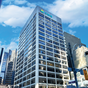 141 Adelaide Street W building exterior showing entrance