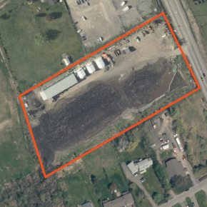 Outline of land for sale at 4084 Albion Road