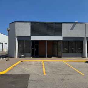 2526 View from in front of the unit with freshly paved tarmac