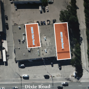 2290 & 2300 Dixie Road Aerial 