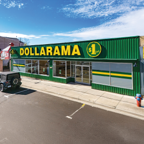 Front of Standalone Dollarama Store