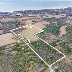 Workman Road & Elgin Street E Land for Sale - Outlined in White