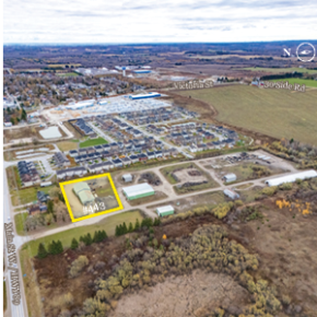 443 Main St W. Aerial View