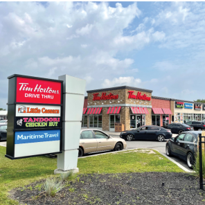 Tim Horton’s Anchored Plaza at 251 Ritson Road N in Oshawa 