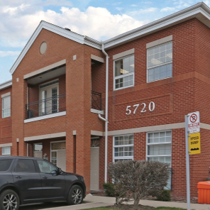 5710 - 5780 Timberlea Website with View of the Parking Lot