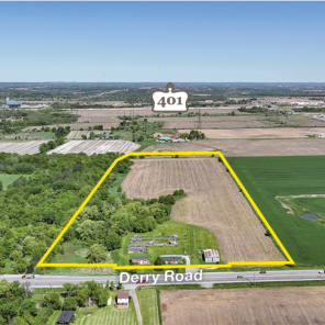 12619 Derry Road - Aerial of Land