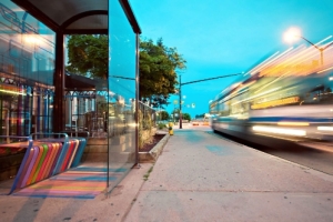 Toronto Waterfront Streetcar and Stop
