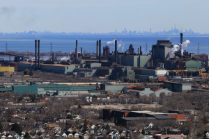 Hamilton Industrial Skyline