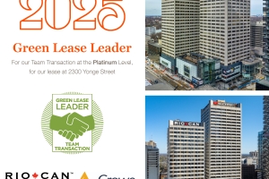 Green Lease Award with the Building of interest