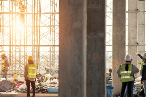 Industrial Building Under Construction