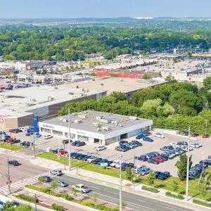17415 Yonge Street Property with Subaru building