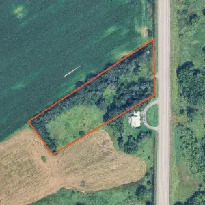 Outline of land available for sale at 2850 Prince of Wales Drive