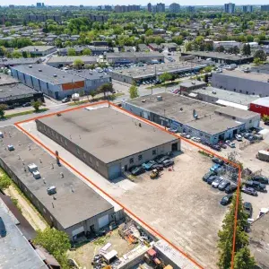 55 Milvan Drive Aerial