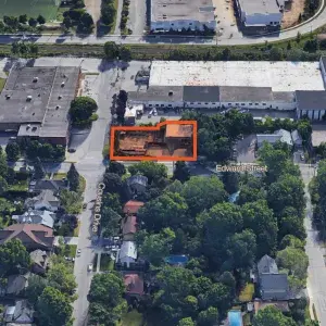 159 Edward Street Aerial View