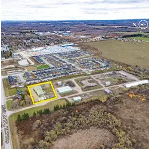 443 Main St W. Aerial View