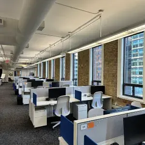 144 Front Street W work stations 