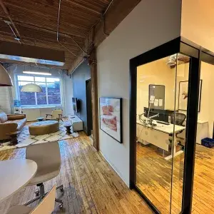 129 Spadina showing offices and relax area
