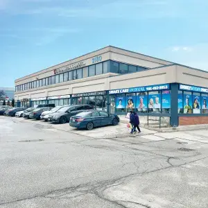2180 Steeles Ave W office building front entrance