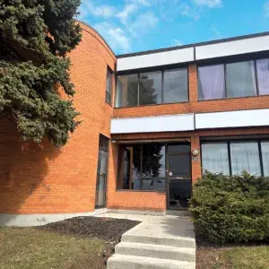 750 Oakdale Road Unit 60 front exterior showing front door and unit number