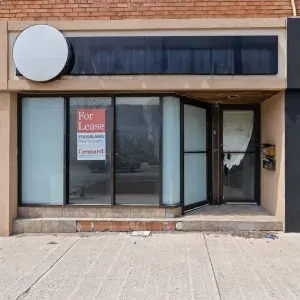 336 Kingston Road thumbnail storefront with “For Lease” sign