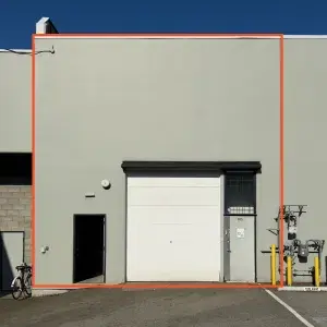 Image with an outline of Unit 105 - 980 West 1st Street