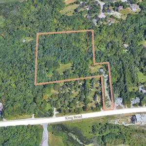 2540 King Road Property Outline