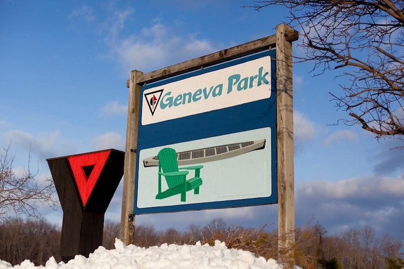 Geneva Park YMCA Sign