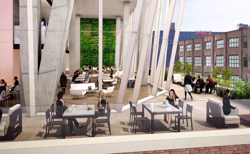 Office Building Exterior Rendering