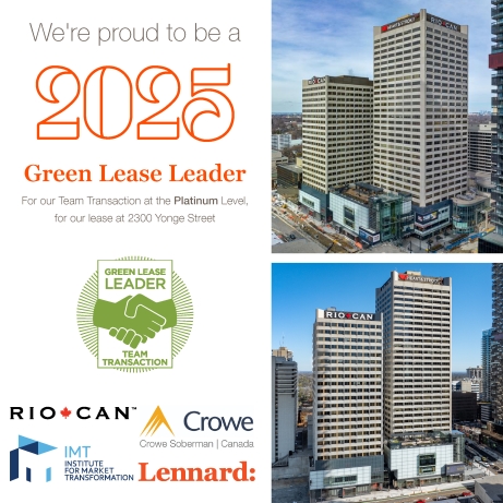 Green Lease Leader Award, Incorporating the building 2300 Young St Green Lease Leader Award, Incorporating the building 2300 Young St