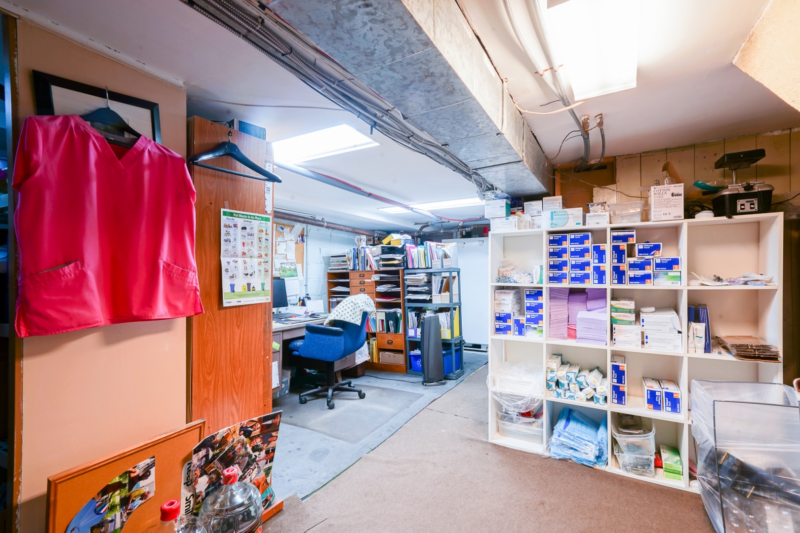 1588 Bloor Street West basement storage