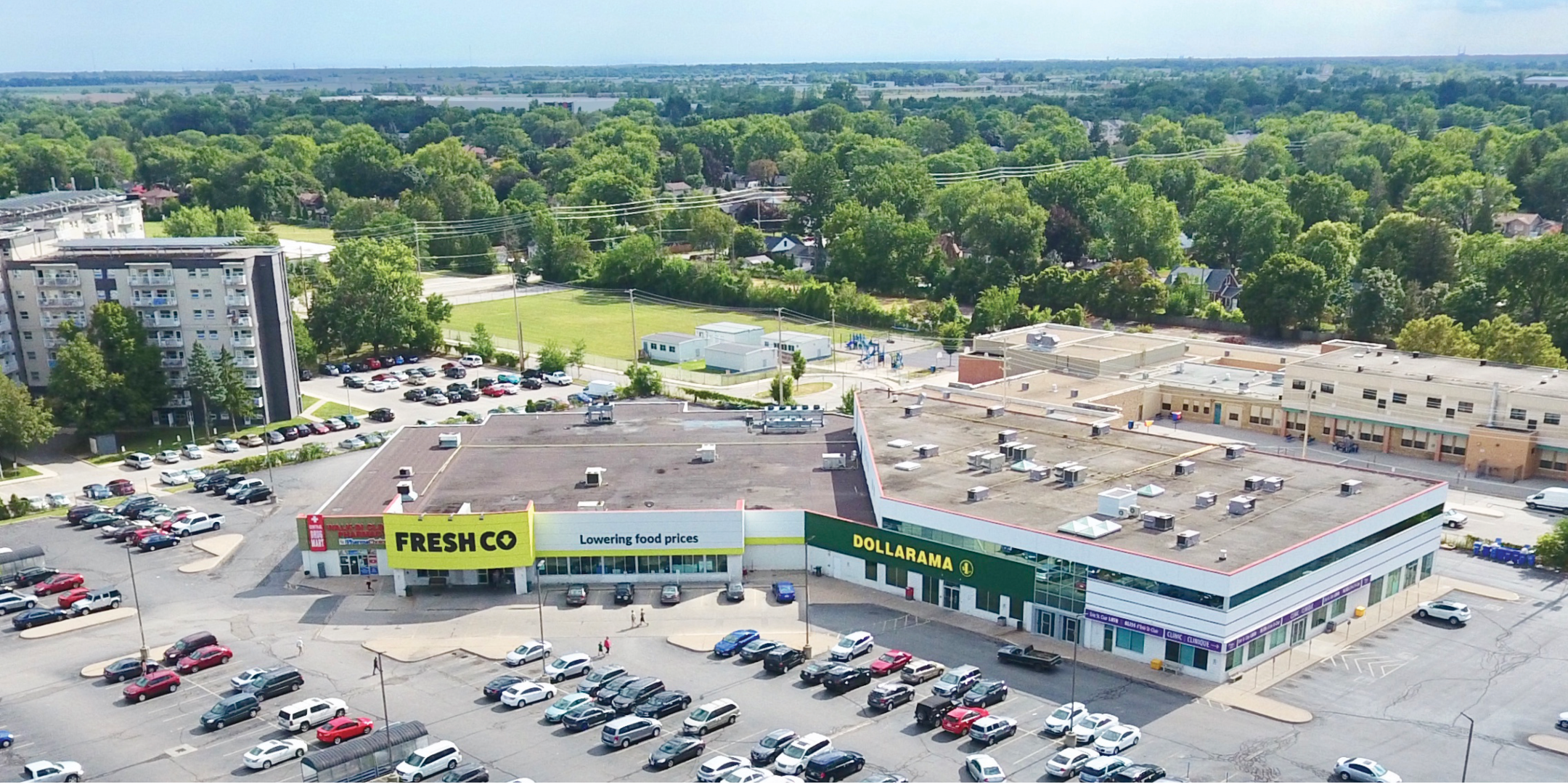 Aerial of 5415 Tecumseh Road E