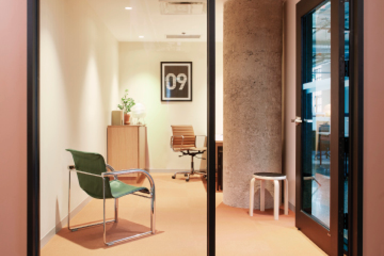 158 Sterling Road interior office