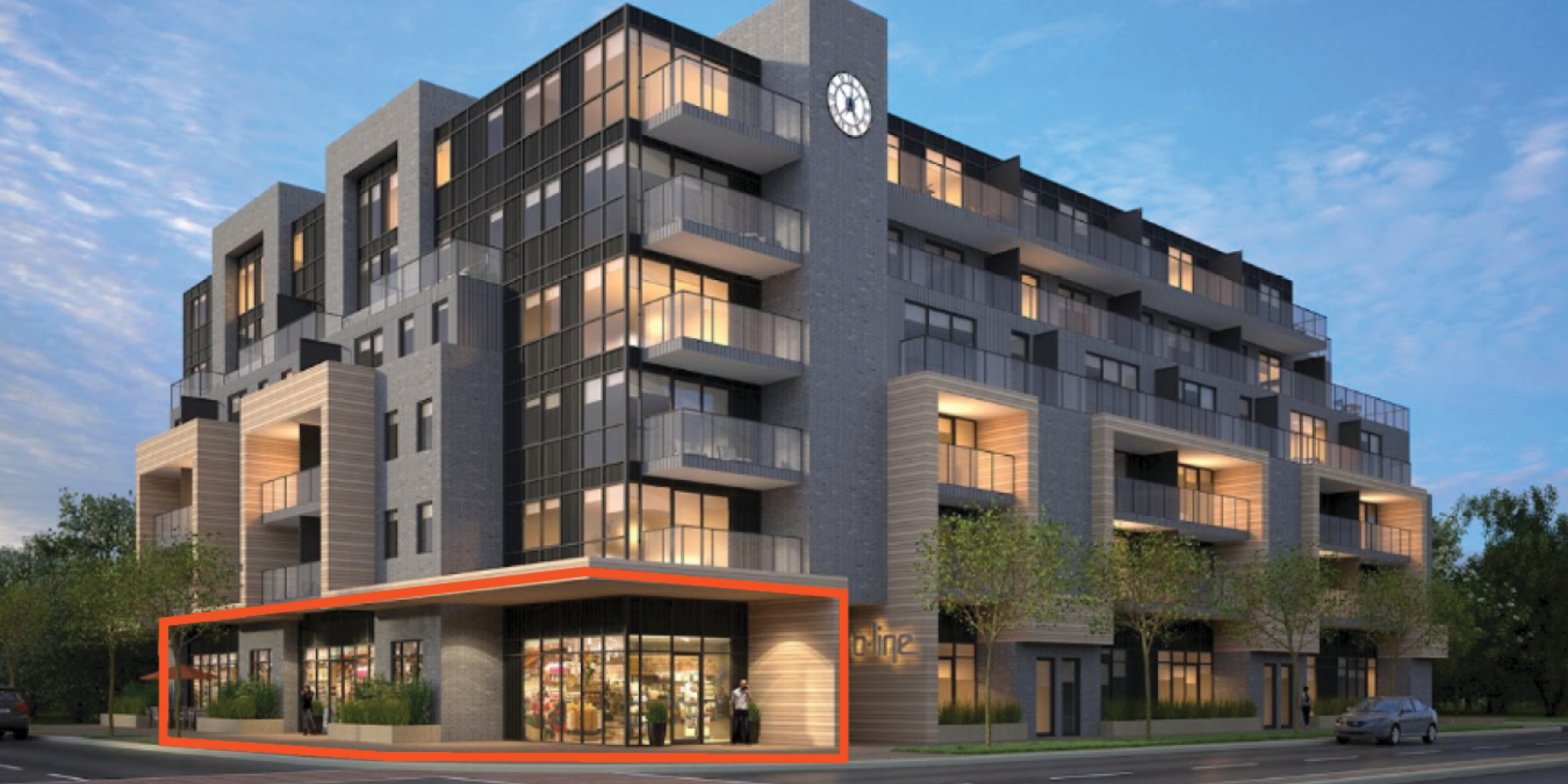 Image of B-Line Retail Condos at 408 Brown’s Line in Etobicoke