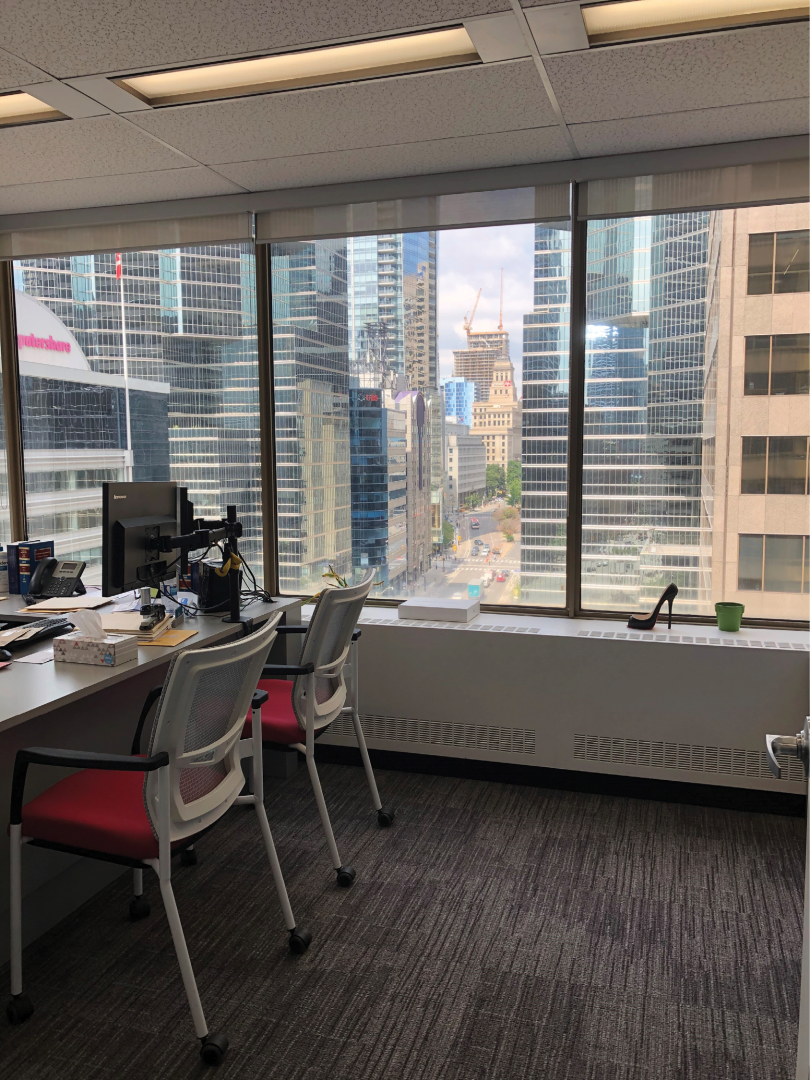 55 University Avenue Suite 901 office interior