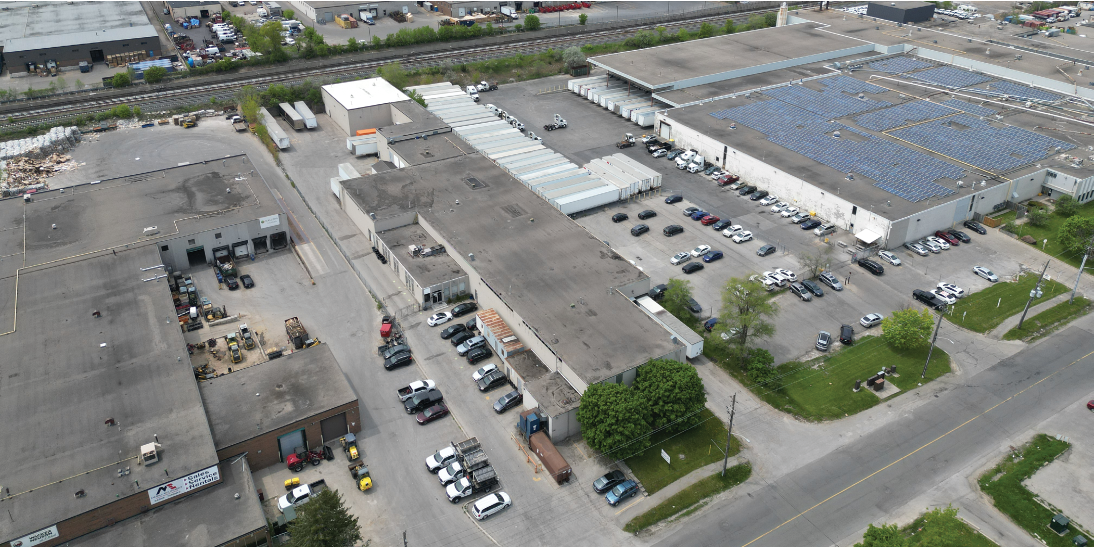 Aerial photo of 310 Midwest Road