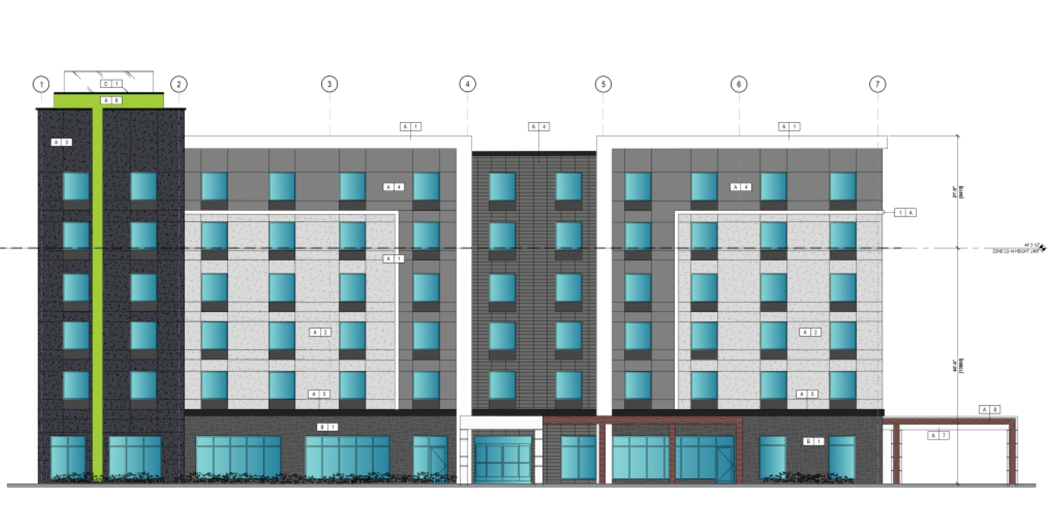 Rendering image of 2 Windsor Drive Hotel 