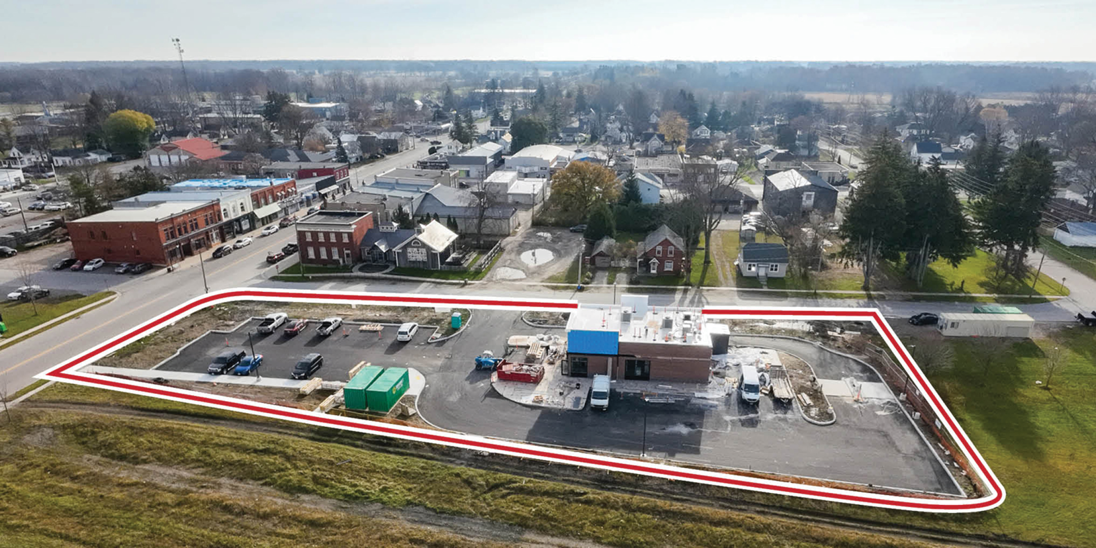 244 Graham Road Tim Hortons Property Outline 