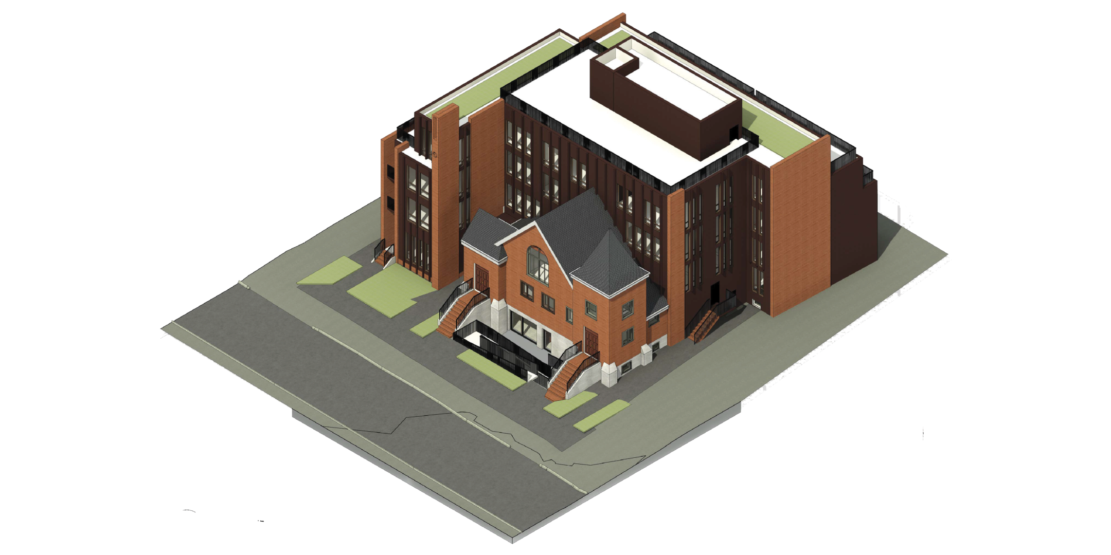 17 Rhodes Ave Rendering Exterior Front