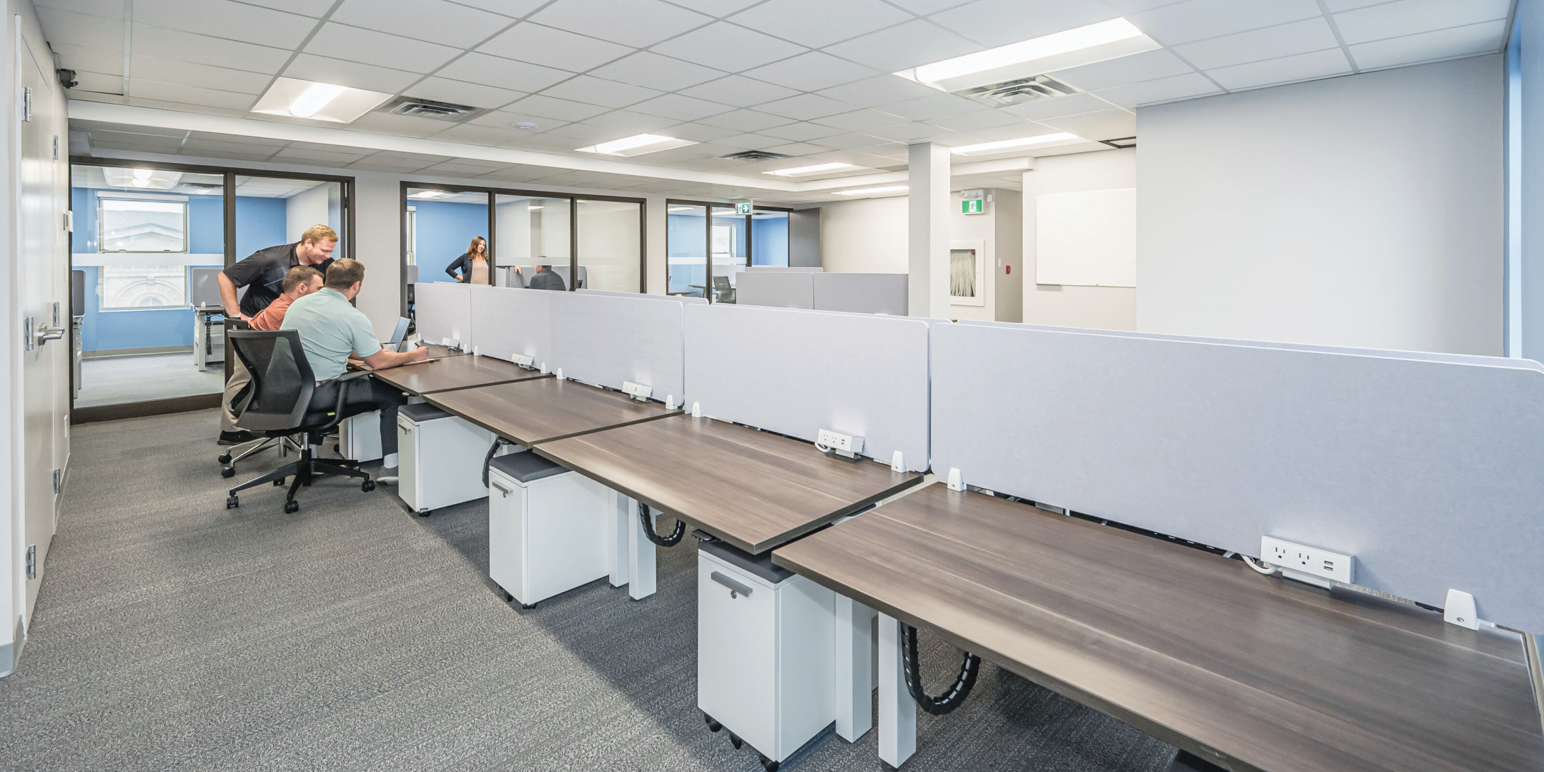 Co-Working Space open desk area