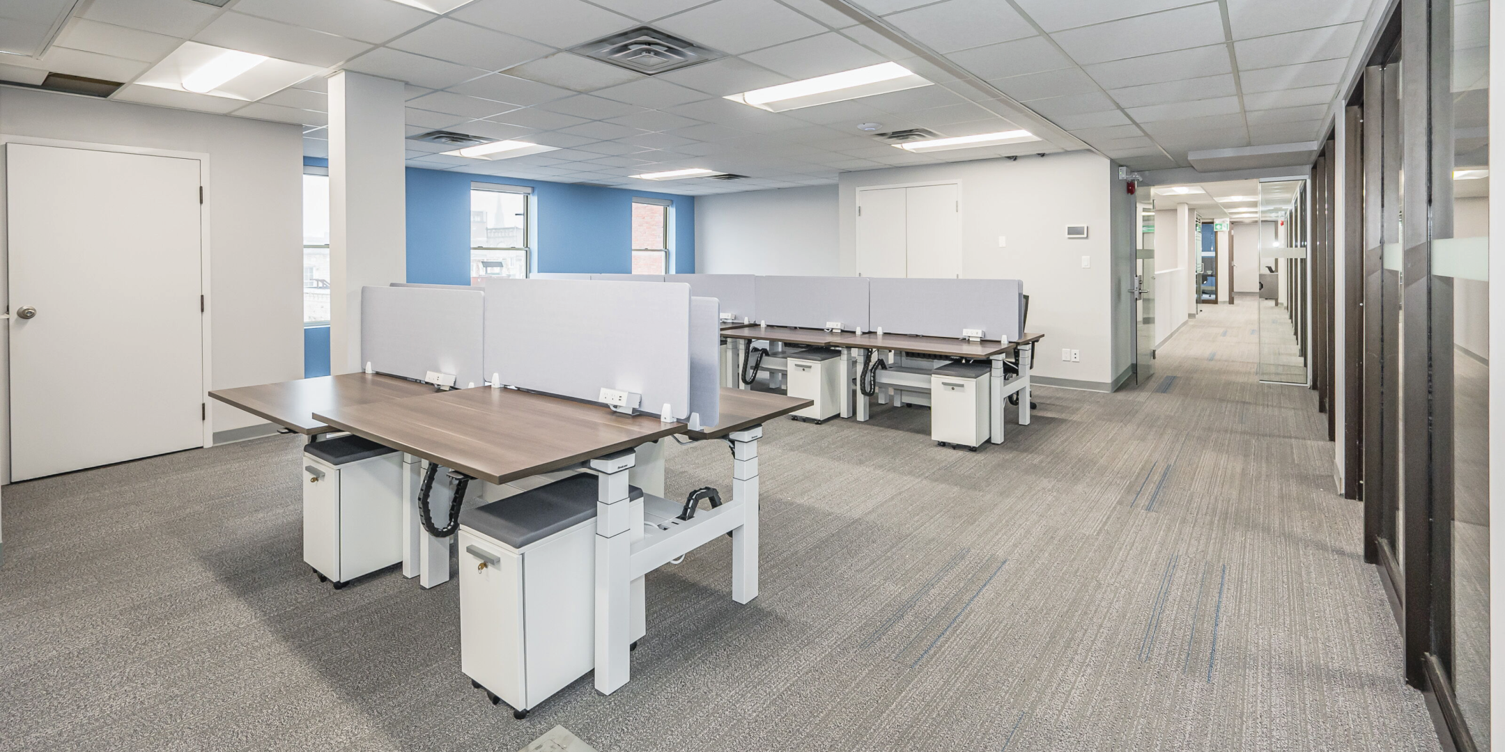 Co-Working Space open desk area