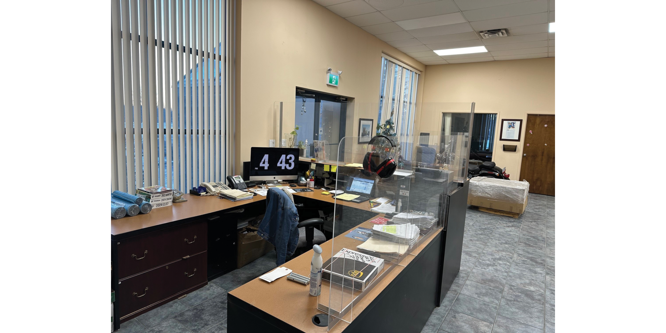 3 Paisley Lane Front Entrance Office Area with large windows