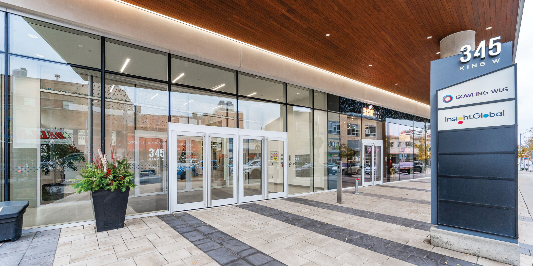 345 King Street W Building Entrance