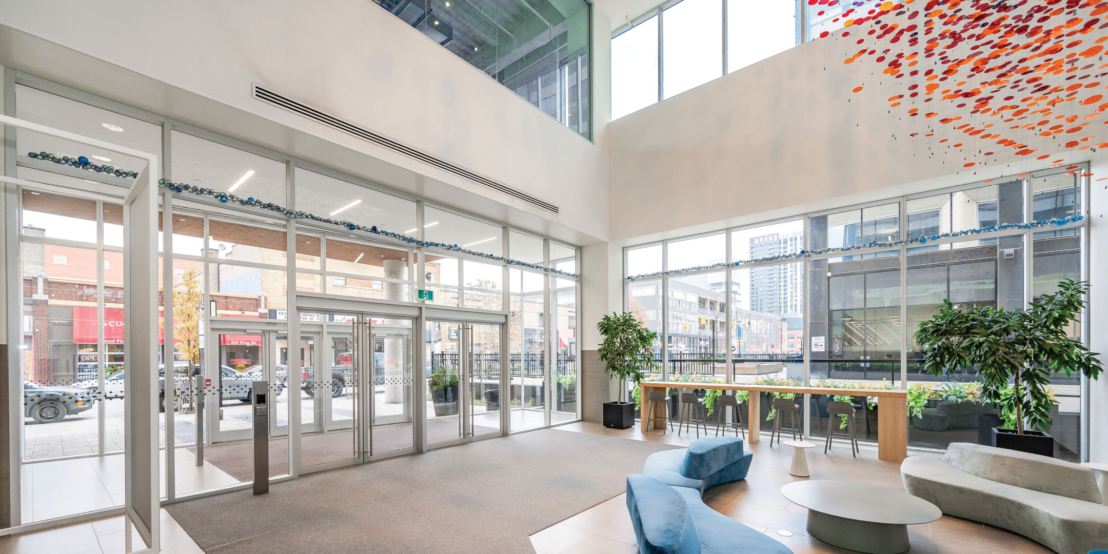 345 King Street W Building Foyer