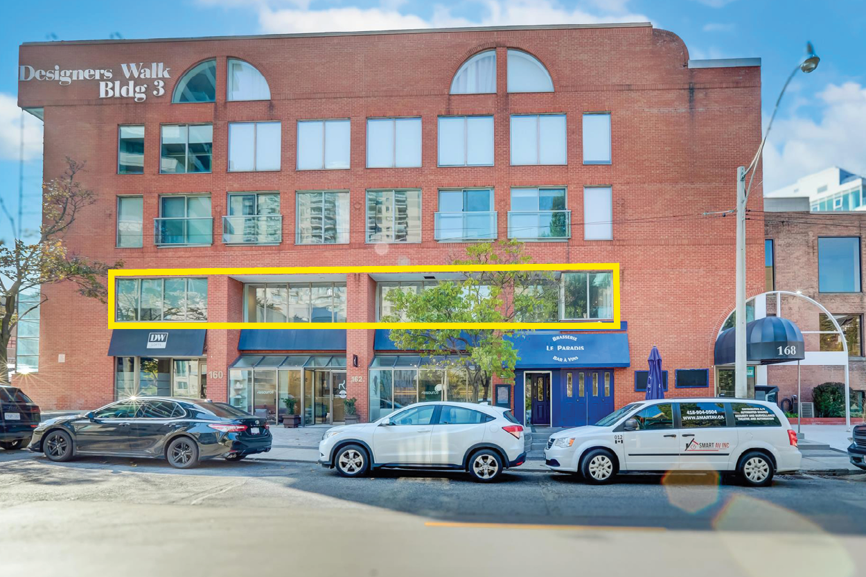 168 Bedford Road building exterior showing the front entrance