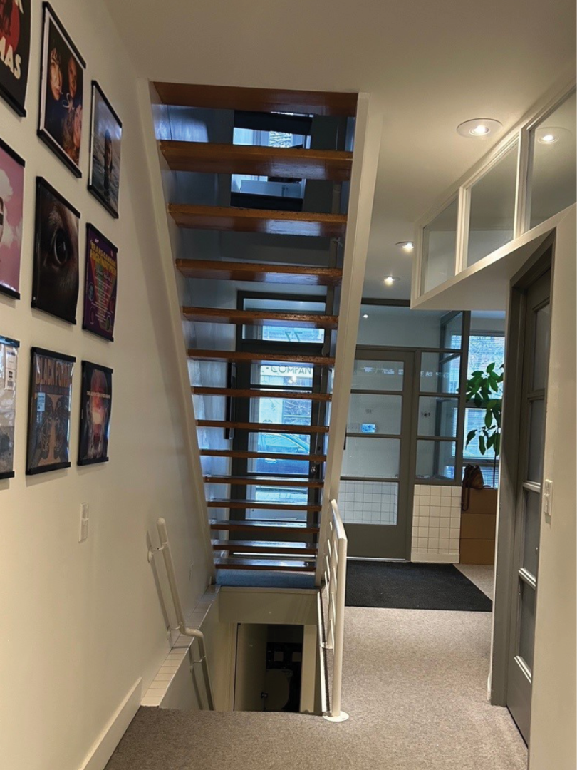 77 Berkeley Street office with staircases