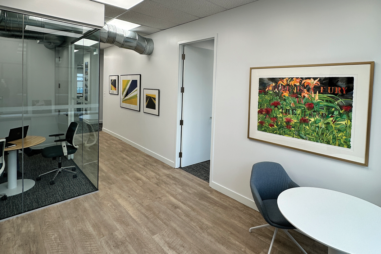 8 King Street E Office Interior with glass room office