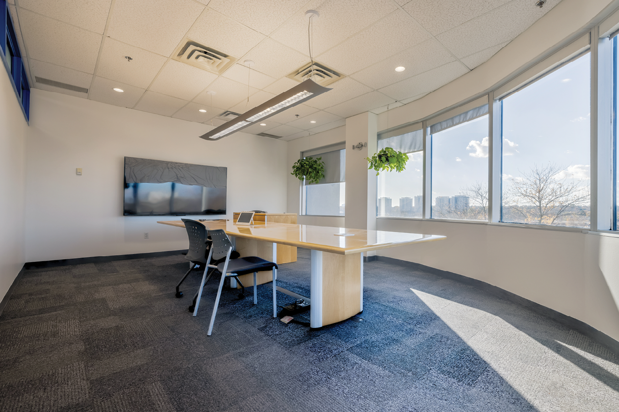 41 Valleybrook boardroom with big windows