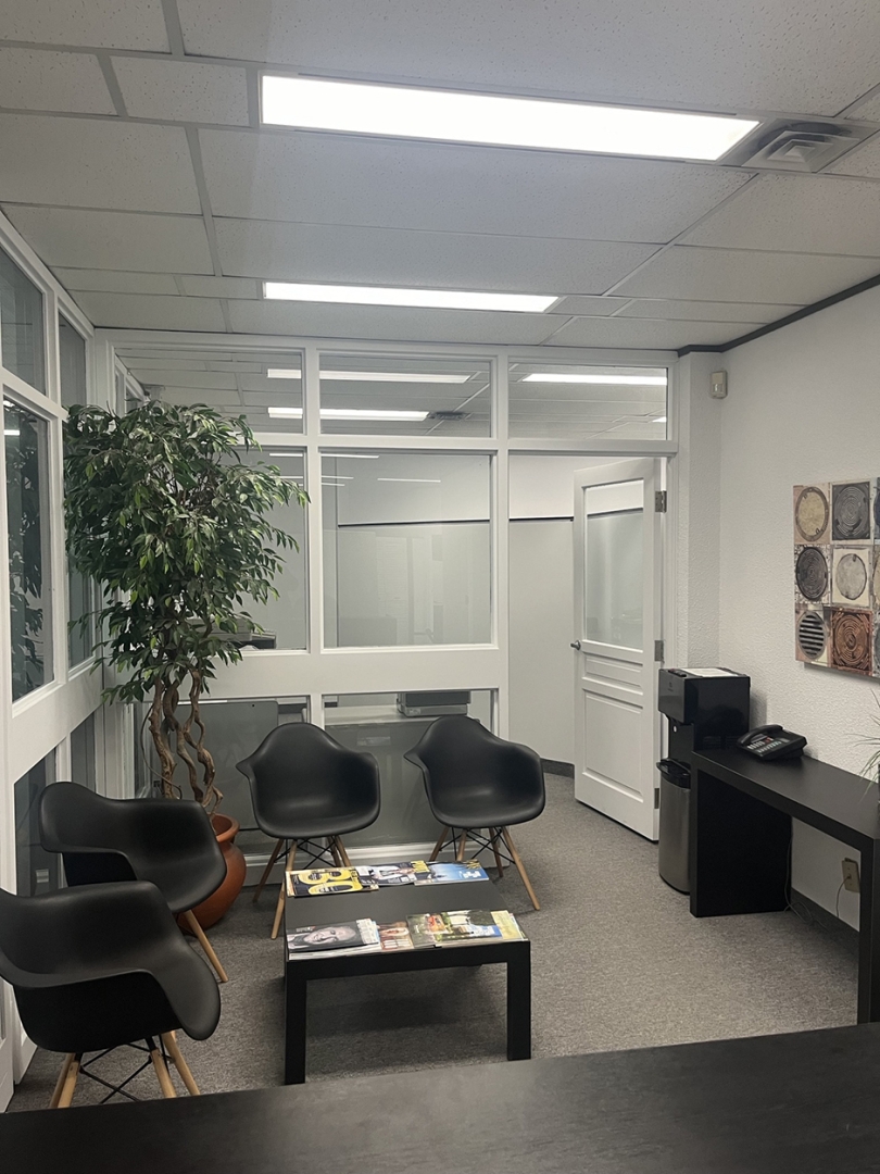 5000 Dufferin St office room with chairs